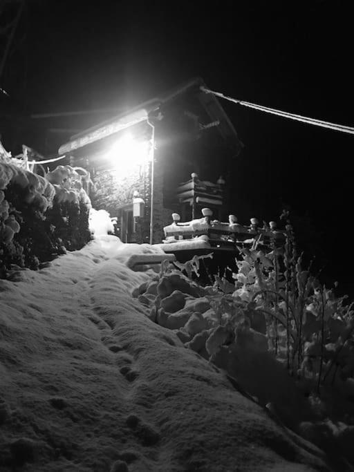 Chalet Les 3 Flocons Roure Buitenkant foto