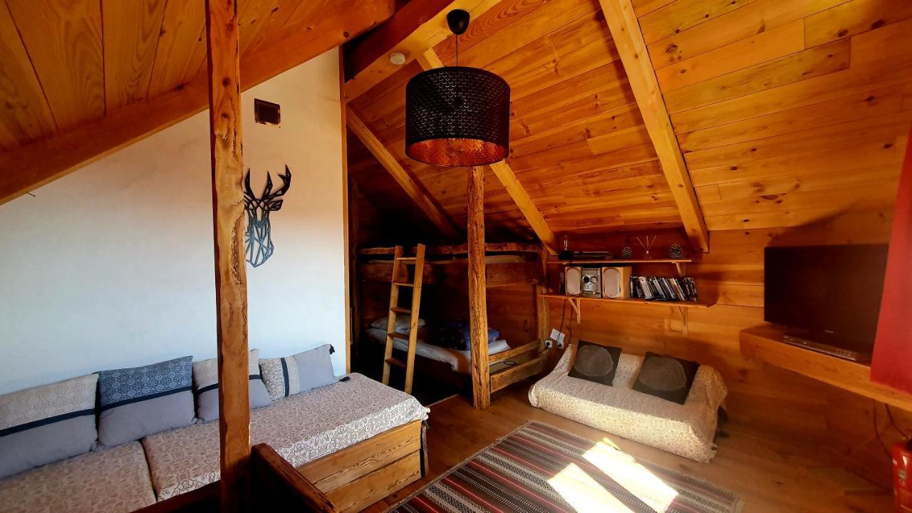 Chalet Les 3 Flocons Roure Buitenkant foto