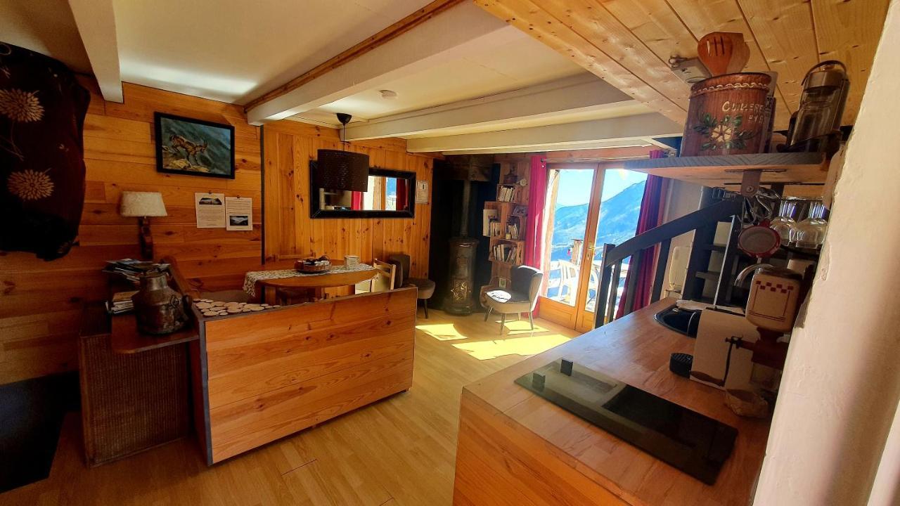 Chalet Les 3 Flocons Roure Buitenkant foto