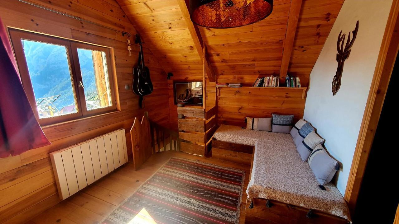 Chalet Les 3 Flocons Roure Buitenkant foto